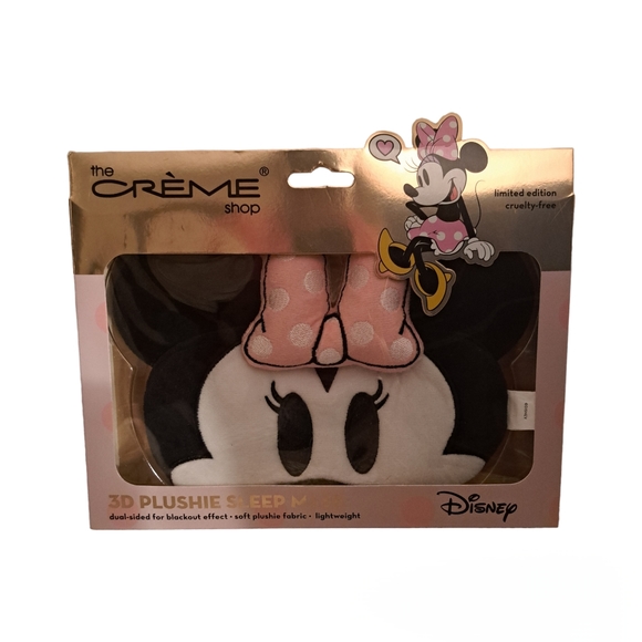 The Creme Shop Disney Minnie Mouse 3D Plushie Sleep Mask - Picture 1 of 2